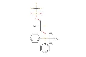 3-((tert-butyldiphenylsilyl)oxy)-2-fluoro-2-methylpropyl trifluoromethanesulfonate