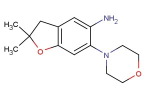 2,2-dimethyl-6-morpholino-2,3-dihydrobenzofuran-5-amine