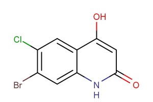7-bromo-6-chloro-4-hydroxyquinolin-2(1H)-one