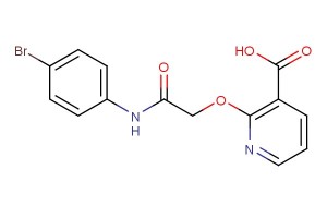 2-(2-((4-bromophenyl)amino)-2-oxoethoxy)nicotinic acid