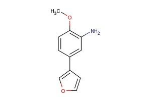 5-(furan-3-yl)-2-methoxyaniline