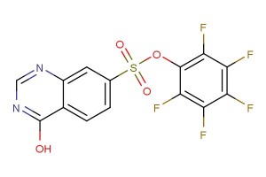 perfluorophenyl 4-hydroxyquinazoline-7-sulfonate