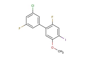 3'-chloro-2,5'-difluoro-4-iodo-5-methoxy-1,1'-biphenyl