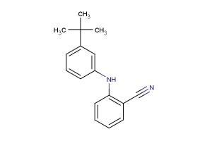 2-((3-(tert-butyl)phenyl)amino)benzonitrile