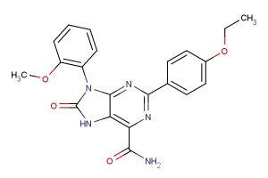 2-(4-ethoxyphenyl)-9-(2-methoxyphenyl)-8-oxo-8,9-dihydro-7H-purine-6-carboxamide