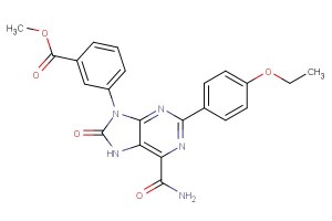methyl 3-(6-carbamoyl-2-(4-ethoxyphenyl)-8-oxo-7H-purin-9(8H)-yl)benzoate