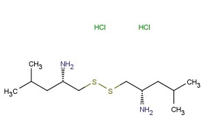 (2S,2'S)-1,1'-disulfanediylbis(4-methylpentan-2-amine) dihydrochloride