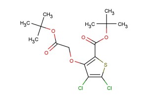 tert-butyl3-(2-tert-butoxy-2-oxoethoxy)-4,5-dichlorothiophene-2-carboxylate