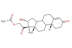 2-((10R,13S,16R,17S)-16,17-dihydroxy-13-methyl-3-oxo-2,3,6,7,8,9,10,11,12,13,14,15,16,17-tetradecahydro-1H-cyclopenta[a]phenanthren-17-yl)-2-oxoethyl acetate