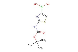 (2-((tert-butoxycarbonyl)amino)thiazol-4-yl)boronic acid