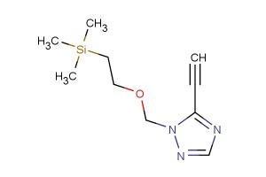 5-ethynyl-1-((2-(trimethylsilyl)ethoxy)methyl)-1H-1,2,4-triazole