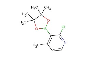 2-chloro-4-methyl-3-(4,4,5,5-tetramethyl-1,3,2-dioxaborolan-2-yl)pyridine