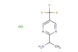 1-(5-(trifluoromethyl)pyrimidin-2-yl)ethanamine hydrochloride