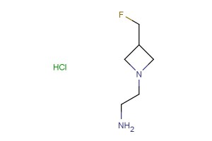 2-(3-(fluoromethyl)azetidin-1-yl)ethanamine hydrochloride