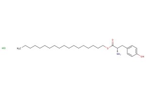(S)-octadecyl 2-amino-3-(4-hydroxyphenyl)propanoate hydrochloride