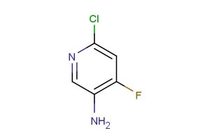 6-chloro-4-fluoropyridin-3-amine