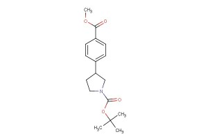 tert-butyl 3-(4-(methoxycarbonyl)phenyl)pyrrolidine-1-carboxylate
