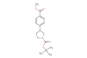 tert-butyl 3-(4-(methoxycarbonyl)phenyl)pyrrolidine-1-carboxylate