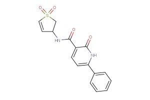 N-(1,1-dioxido-2,3-dihydrothiophen-3-yl)-2-oxo-6-phenyl-1,2-dihydropyridine-3-carboxamide