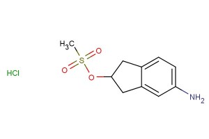 5-amino-2,3-dihydro-1H-inden-2-yl methanesulfonate hydrochloride