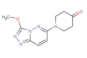 1-(3-methoxy-[1,2,4]triazolo[4,3-b]pyridazin-6-yl)piperidin-4-one