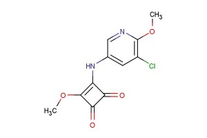 3-((5-chloro-6-methoxypyridin-3-yl)amino)-4-methoxycyclobut-3-ene-1,2-dione