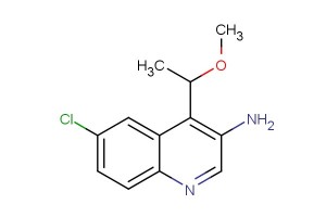 6-chloro-4-(1-methoxyethyl)quinolin-3-amine