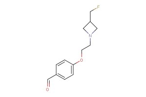 4-(2-(3-(fluoromethyl)azetidin-1-yl)ethoxy)benzaldehyde