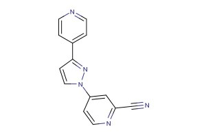 4-(3-(pyridin-4-yl)-1H-pyrazol-1-yl)picolinonitrile