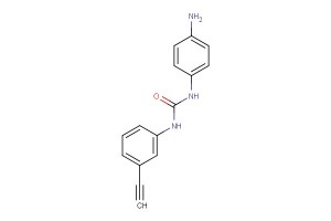 1-(4-aminophenyl)-3-(3-ethynylphenyl)urea
