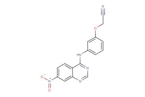 2-(3-((7-nitroquinazolin-4-yl)amino)phenoxy)acetonitrile