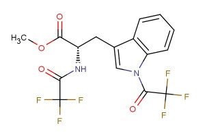 methyl Na,1-bis(2,2,2-trifluoroacetyl)-L-tryptophanate