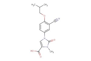 1-(3-cyano-4-isobutoxyphenyl)-3-methyl-2-oxo-2,3-dihydro-1H-imidazole-4-carboxylic acid