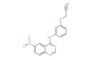 6-nitro-N-(3-(prop-2-yn-1-yloxy)phenyl)quinazolin-4-amine