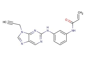 N-(3-((9-(prop-2-yn-1-yl)-9H-purin-2-yl)amino)phenyl)acrylamide