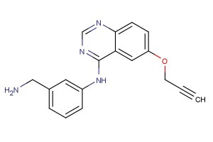 N-(3-(aminomethyl)phenyl)-6-(prop-2-yn-1-yloxy)quinazolin-4-amine