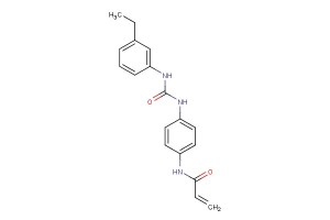 N-(4-(3-(3-ethylphenyl)ureido)phenyl)acrylamide