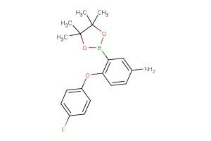 4-(4-fluorophenoxy)-3-(4,4,5,5-tetramethyl-1,3,2-dioxaborolan-2-yl)aniline