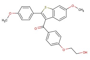 (4-(2-hydroxyethoxy)phenyl)(6-methoxy-2-(4-methoxyphenyl)benzo[b]thiophen-3-yl)methanone