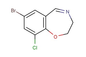 7-bromo-9-chloro-2,3-dihydrobenzo[f][1,4]oxazepine