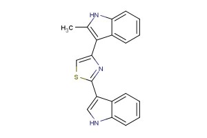 2-(1H-indol-3-yl)-4-(2-methyl-1H-indol-3-yl)thiazole