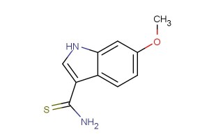 6-methoxy-1H-indole-3-carbothioamide