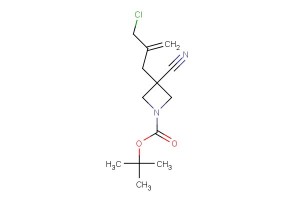 tert-butyl 3-(2-(chloromethyl)allyl)-3-cyanoazetidine-1-carboxylate