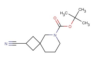 tert-butyl 2-cyano-6-azaspiro[3.5]nonane-6-carboxylate