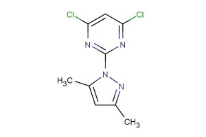 4,6-dichloro-2-(3,5-dimethyl-1H-pyrazol-1-yl)pyrimidine
