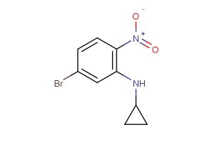 5-bromo-N-cyclopropyl-2-nitroaniline