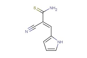 (E)-2-cyano-3-(1H-pyrrol-2-yl)prop-2-enethioamide