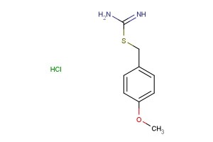 4-methoxybenzyl carbamimidothioate hydrochloride