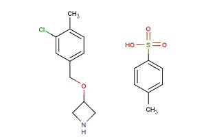 3-((3-chloro-4-methylbenzyl)oxy)azetidine 4-methylbenzenesulfonic acid