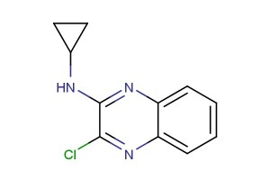 3-chloro-N-cyclopropylquinoxalin-2-amine
